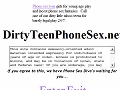 Phone Sex With Naughty Little Teen Sluts at DirtTeenPhoneSex.net
