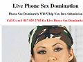 Live Phone Sex Domination